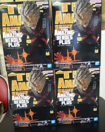 나의 히어로 아카데미아 히로아카 피규어 바쿠고 카츠키 4개