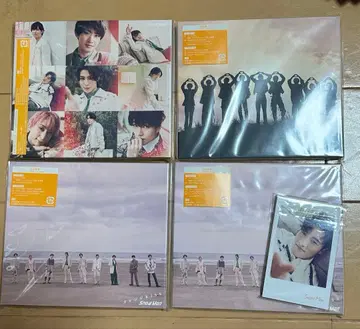 SnowMan 7th 싱글 오렌지 kiss 폴라로이드풍 카드