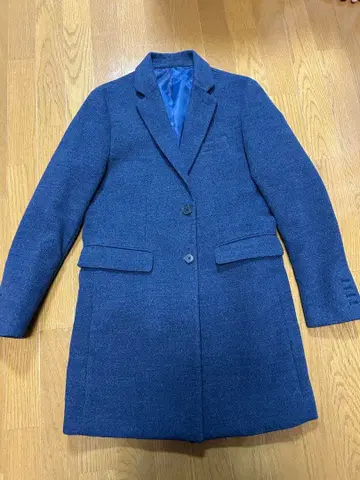 UNION STATION 남성용 비기 체스터 코트 M 네이비