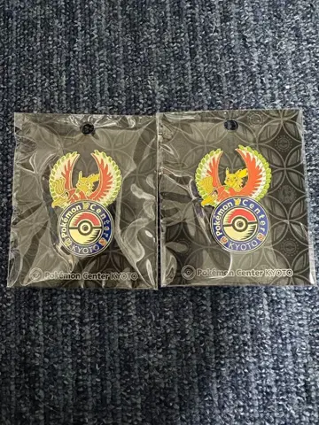 포켓몬 센터 교토 한정판 로고 핀즈 핀 배지 교토 금은 피카츄