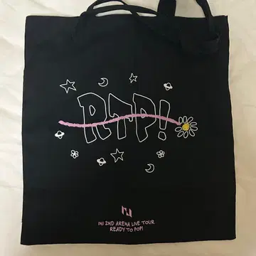 INI 토트백 블랙