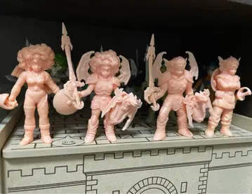 드래곤 퀘스트 4 스킨 컬러 피규어 컬렉션 4체