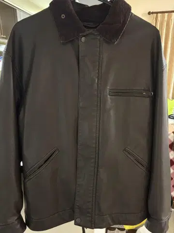 FREAK'S STORE 비건 레더 워크 자켓