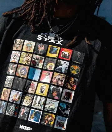 HUF X STAX SOULSVILLE USA TEE