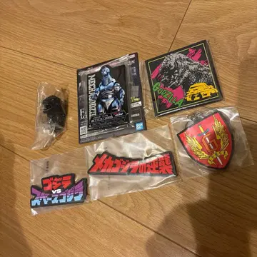 제일복권 고질라 E상 몬스터 헤드 마그넷 H상 러버 잡화 컬렉션