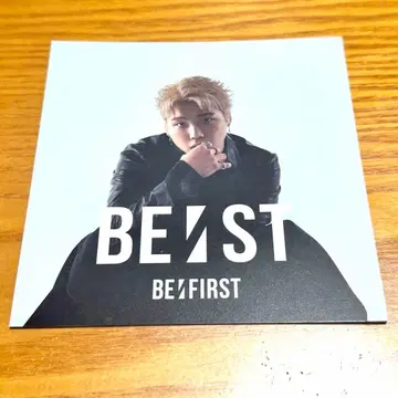 BE:FIRST BE:ST 구매 혜택 아코디언 포토 카드 SHUNTO