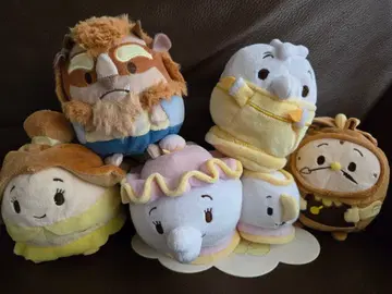 디즈니 스토어 우후피 ufufy 미녀와 야수 6세트 택 포함