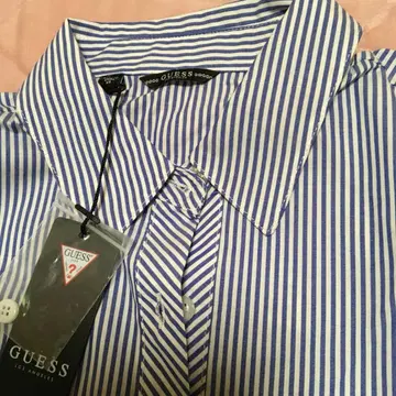 GUESS 게스 셔츠 원피스 XS 블루 계열