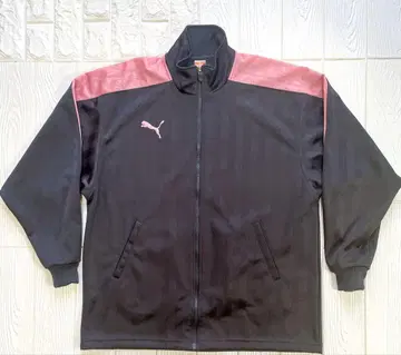 PUMA 푸마 트랙 자켓 저지 상의 핑크 x 네이비 S~M 상당