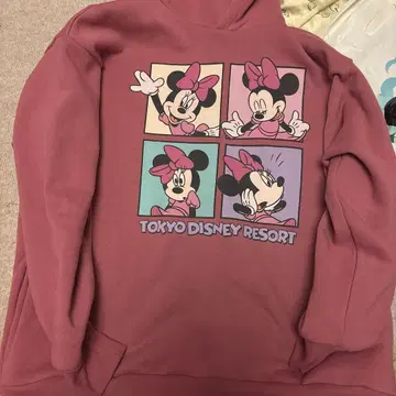 도쿄 디즈니 리조트 미니 마우스 후드티