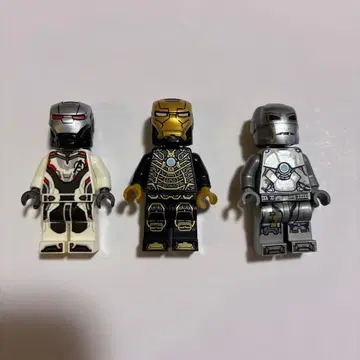 레고 아이언맨 미니 피규어 3체 세트
