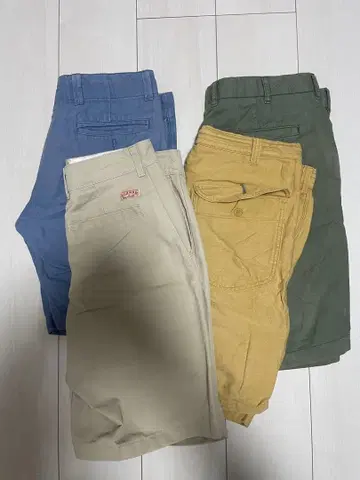 남성용 숏팬츠 하프 팬츠 숏팬츠 레드캡 외