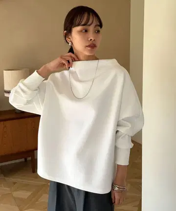 DOUX ARCHIVES 보틀넥 풀오버