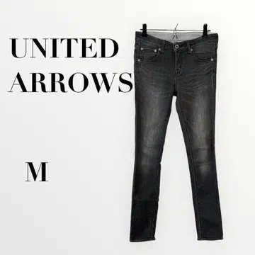 뷰티앤유스 유나이티드 애로우즈 데님 팬츠 그레이 M 슬림
