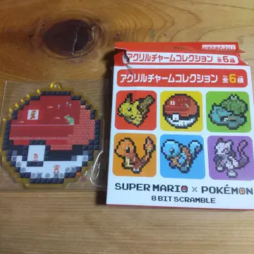슈퍼 마리오 x 포켓몬 아크릴 참