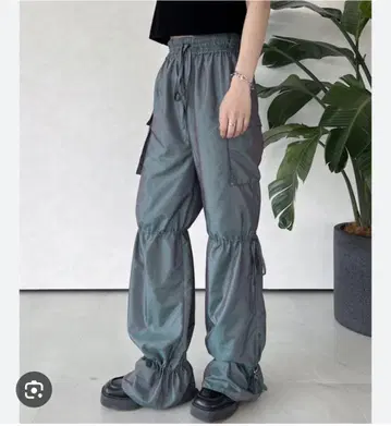 카고 팬츠 그린