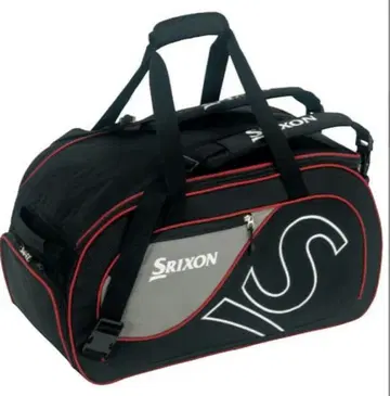 Srixon 테니스 라켓백 블랙 레드