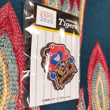 한신 타이거즈 챔피온 핀배지 만박 미야쿠미야쿠 한신 우승