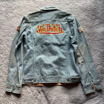 [ USED ] VON DUTCH 크러쉬 데님 자켓 46
