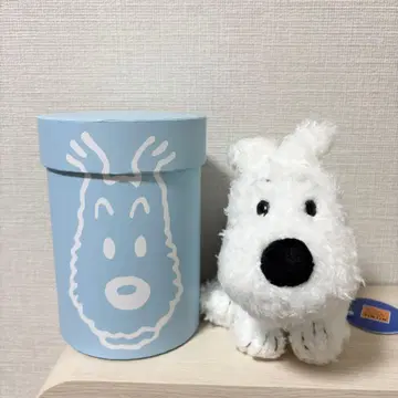 땡땡의 모험 스노우 강아지 봉제 인형 TINTIN 박스 포함