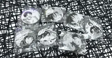 바닷가의 에트랑제 봄바람의 에트랑제 키이 칸나 캔뱃지 7개 세트