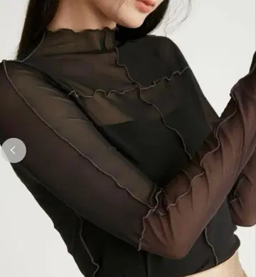 FURFUR 멜로우 시어 컷앤소 시어 셔츠