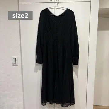 릴리안 캐럿 미사용 새상품 전체 레이스 원피스
