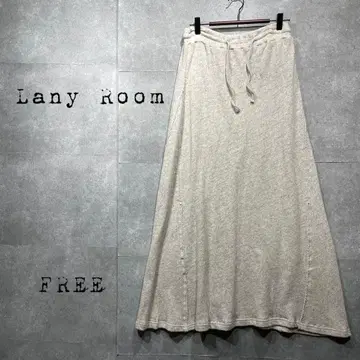 새상품*Lany Room 레이니룸 플레어 맨투맨 스커트 그레이 F