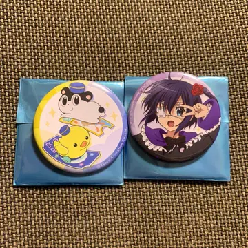 쿄애니의 세계전 타카나시 릿카 바자&가짱 캔뱃지 세트