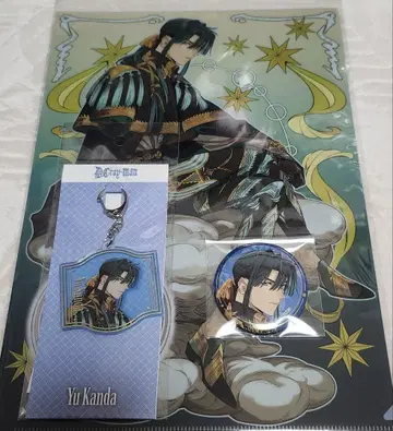 D.Gray-ma 유우 아크릴 키링 클리어 파일 캔뱃지 혜택