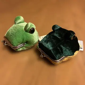 코인 퍼스 모구~웃! 개구리 & 악어 2세트