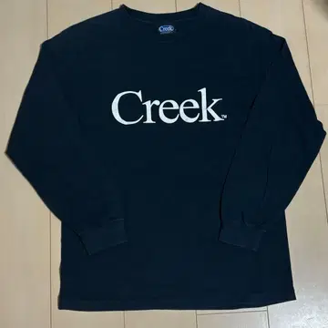 creek angler's device 네이비 롱t 맨투맨