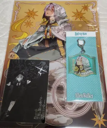 D.Gray-man 아렌 클리어 파일 아크릴 키링 캔뱃지