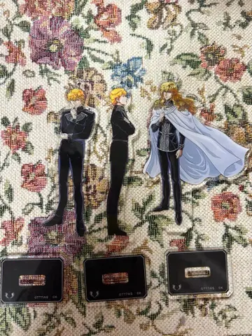 라인하르트 은하영웅전설 아크릴 스탠드 3체 세트