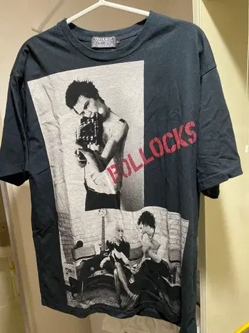 HYSTERIC GLAMOUR 펑크 록 T셔츠 L 블랙