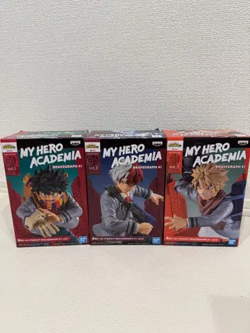 나의 히어로 아카데미아 BRAVEGRAPH 피규어 3개 세트