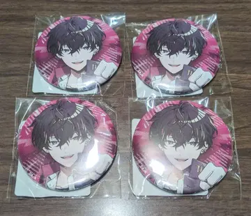 니지산지 새출발 응원 사에키 잇테츠 캔뱃지 4개 세트