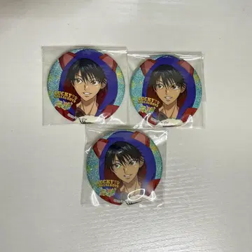 신 테니스의 왕자님 테니프리 요츠바 BOYS 샤이니 캔뱃지 에치젠