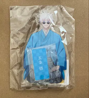 KITTE 주술회전 아크릴 스탠드 고죠 사토루 기모노