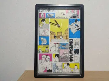 체인소 맨 프리미엄 빅 스퀘어 월 클락 시계