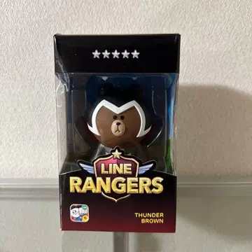 LINE RANGERS THUNDER BROWN 피규어