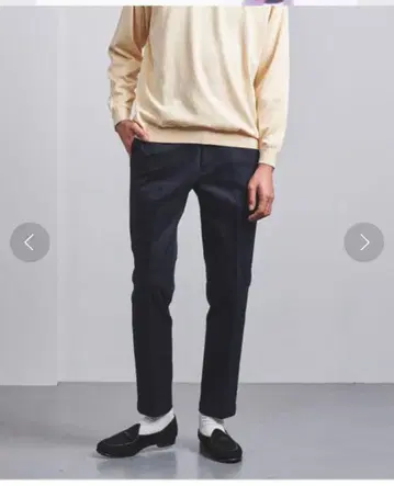 UNITED ARROWS SOVEREIGN 스페인 피마 치노 팬츠