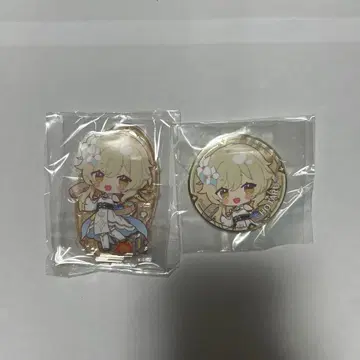 원신 호타루 스이파라 아크릴 스탠드 캔뱃지 세트