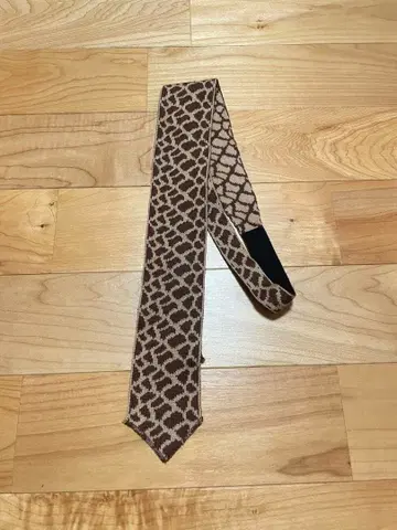 engineered garments 레오파드 무늬 넥타이