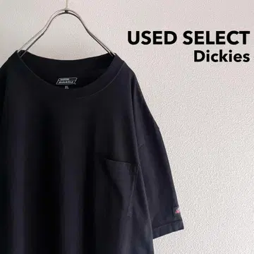 구제 의류 Dickies Plain Pocket T-shirt / 블랙
