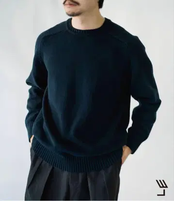 lechoppe LE 엘이 코튼 크루 니트