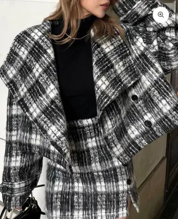 BIG COLOR SHAGGY JACKET