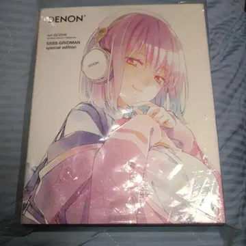 DENON AH-GC23W SSSS.GRIDMAN 콜라보 헤드폰