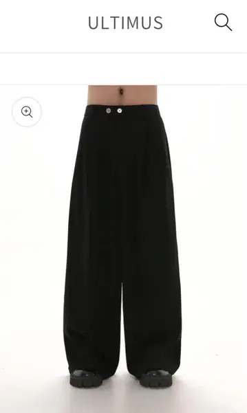 ULTIMUS Wide leg suit pants
