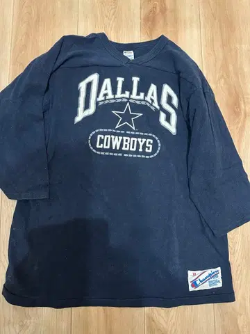 챔피언 풋볼T 80s XL